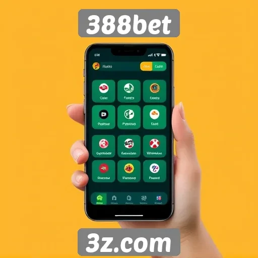 Funcionalidades do aplicativo móvel do 388bet