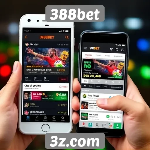 Experiência do usuário no 388bet em dispositivos móveis