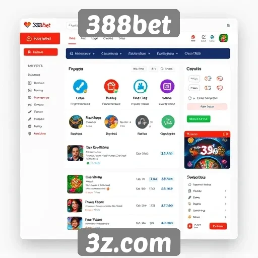 Interface e experiência do usuário no 388bet